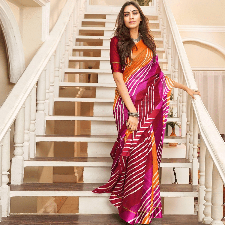 DIKONA DESIGNER Cotton Printed Saree With Unstitched Blouse Piece ( Pink ) DIKONA DESIGNER Cotton Printed Saree With Unstitched Blouse Piece ( Pink )