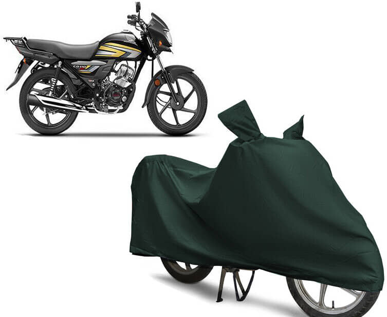 EGAL Bike Body Cover for Honda ( Pack of 1 ) , Green