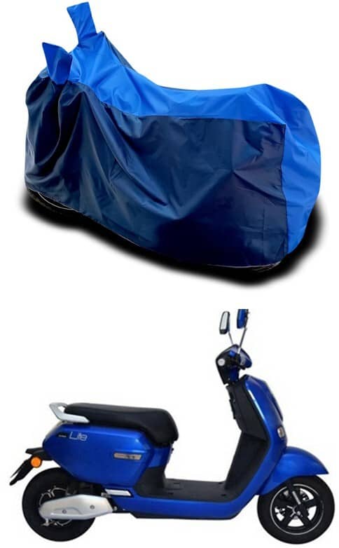 EGAL Bike Body Cover for Okinawa ( Pack of 1 ) , Blue
