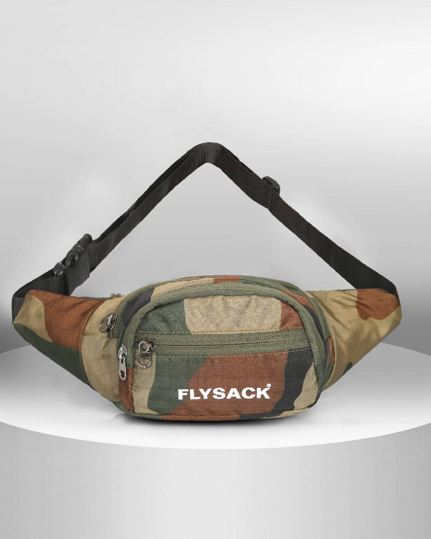     			FLYSACK Travel Waist Bags Polyester Multi Color Waist Pouch