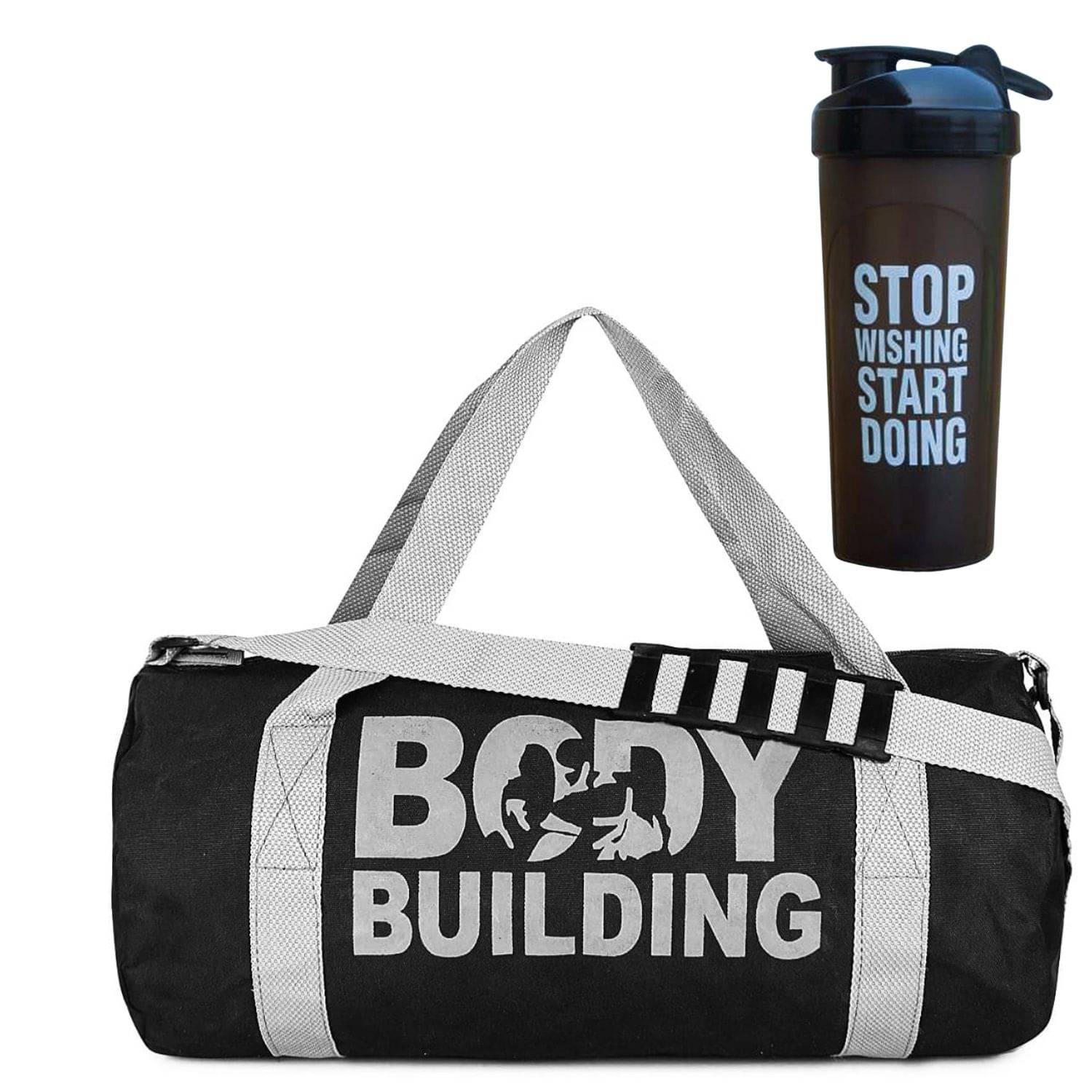     			GROUPERS Polyester BLACK 20 Ltrs Gym Bag