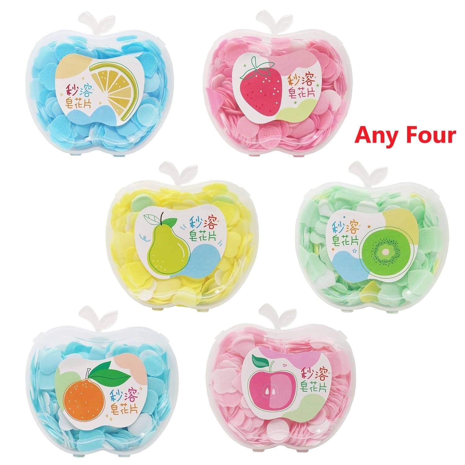     			Grow Basket Antibacterial Paper soap Soap for All Skin Type ( Pack of 4 )