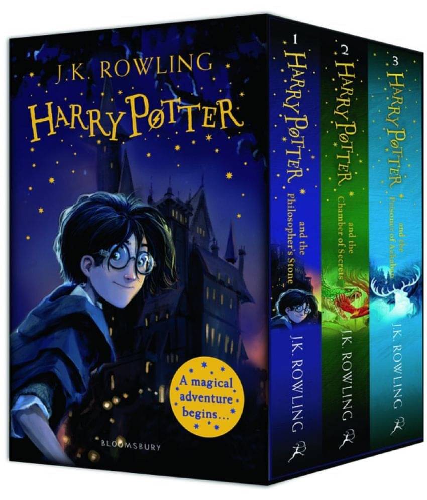 Harry Potter 1–3 Box Set: A Magical Adventure Begins (Set of 3 Books) Paperback – 31 October 2019 Harry Potter 1–3 Box Set: A Magical Adventure Begins (Set of 3 Books) Paperback – 31 October 2019