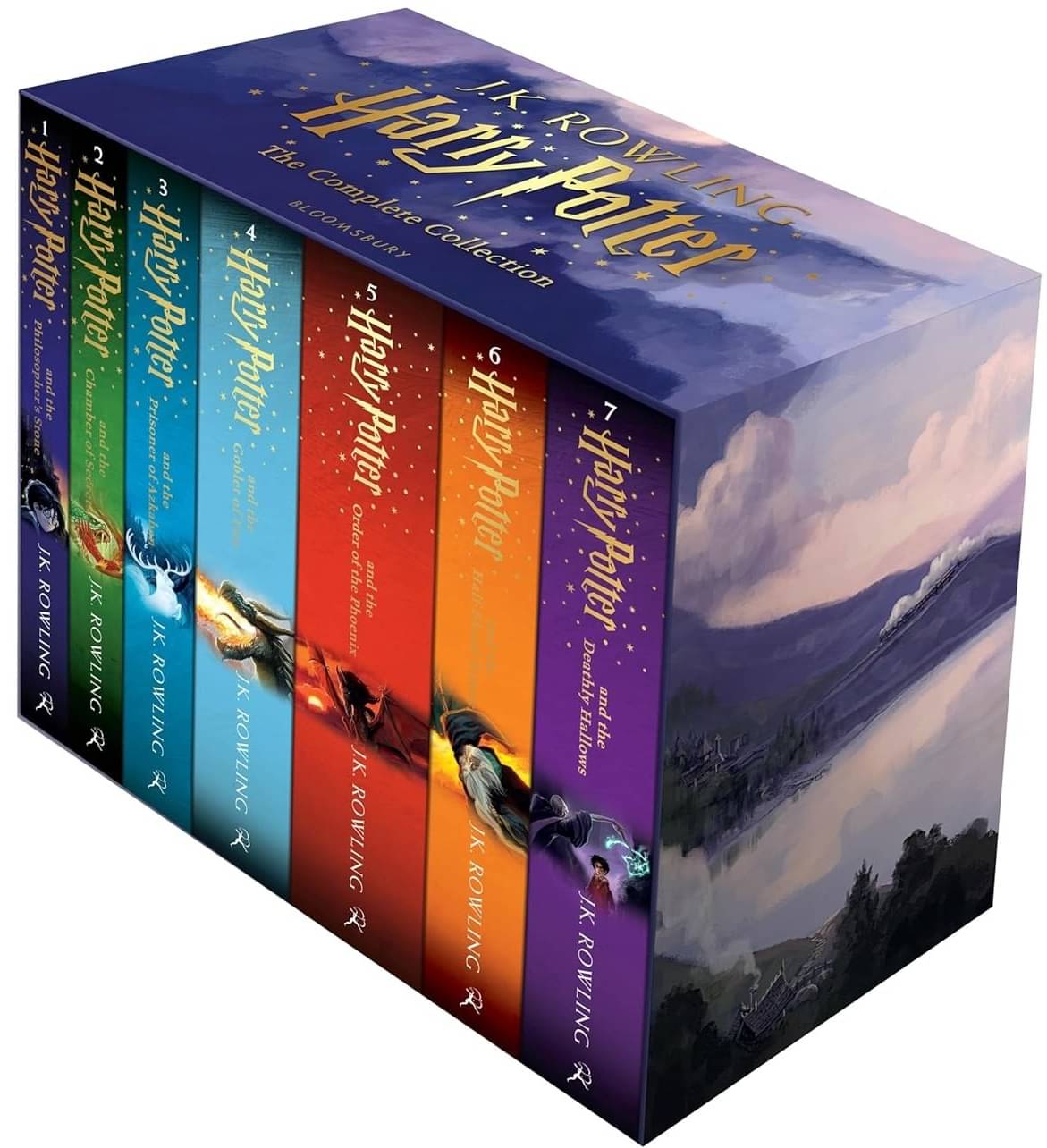 Harry Potter Box Set: The Complete Collection (Children’s Paperback) (Set of 7 Volumes) Paperback – Box set, Harry Potter Box Set: The Complete Collection (Children’s Paperback) (Set of 7 Volumes) Paperback – Box set,