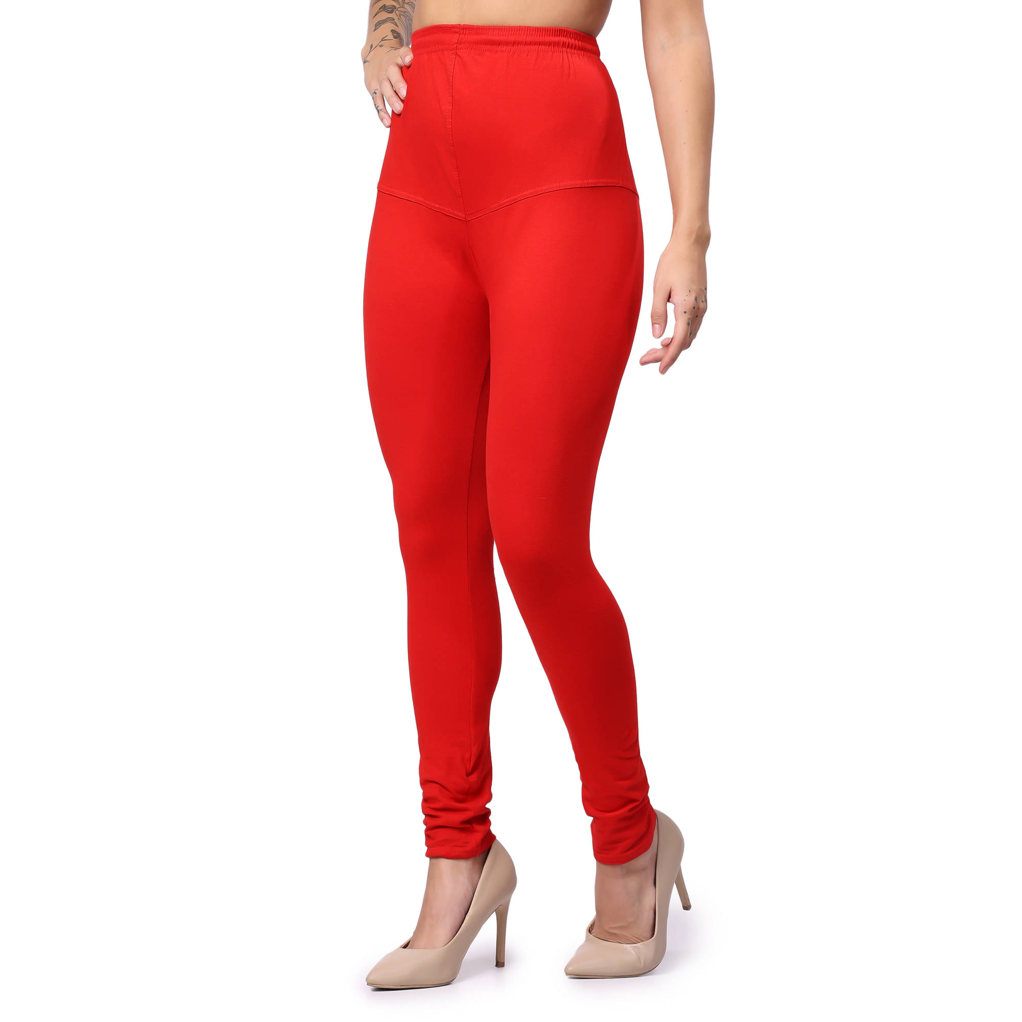     			Keviv Pack of 1 Cotton Women's Leggings ( Pink )