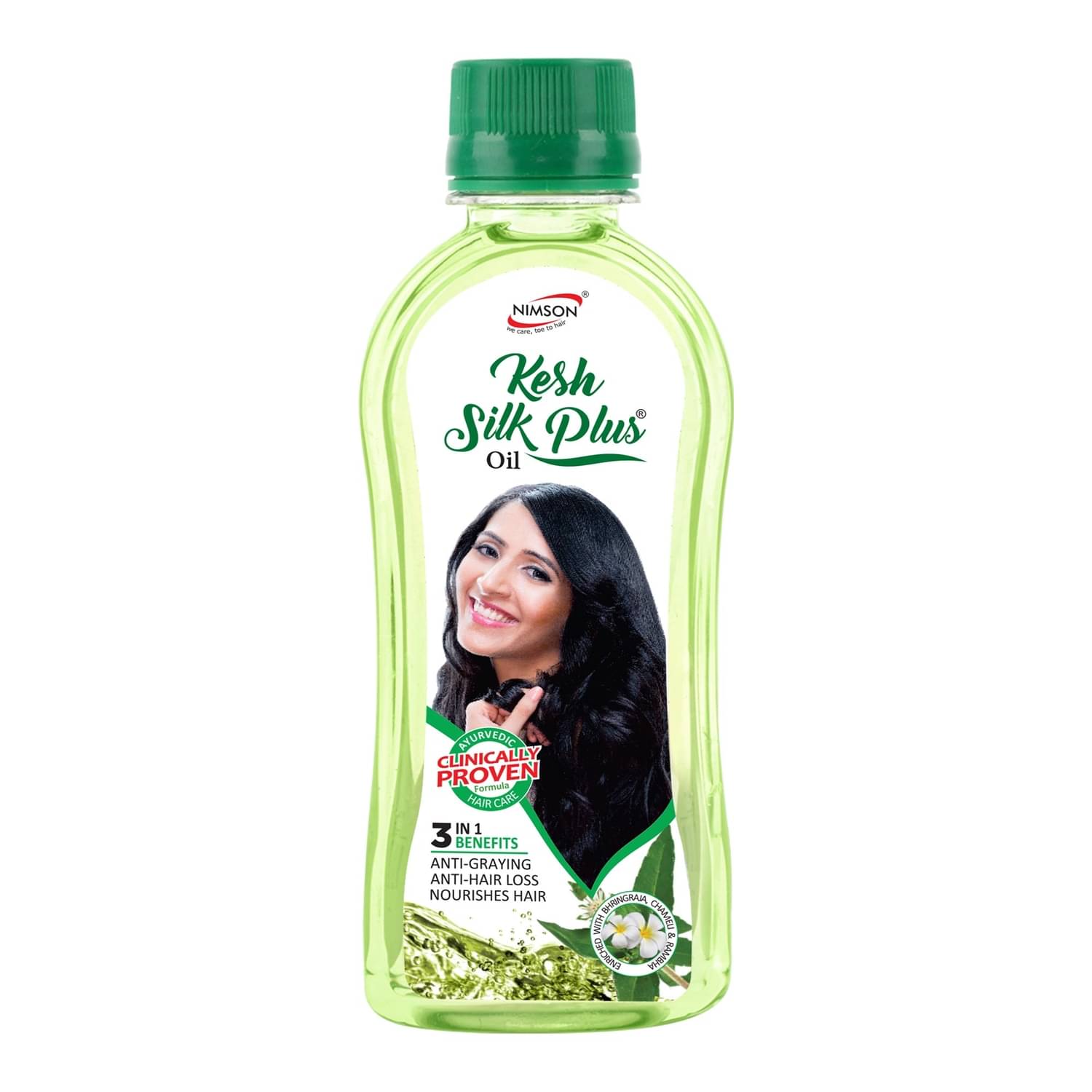     			Nimson Kesh Silk Plus Hair Oil , Anti-Greying, Hair Fall Control & Nourishing Oil ,450 ml (Pack of 1)