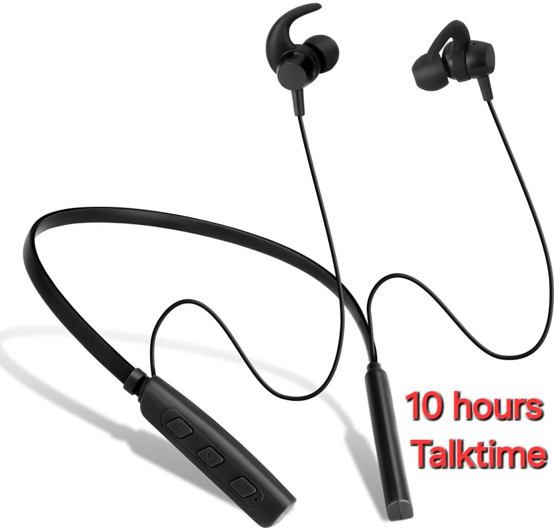     			OLIVEOPS In-the-ear Bluetooth Headset with Upto 10h Talktime Noise Cancellation - Black
