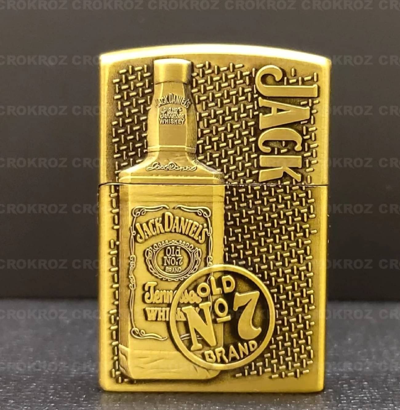     			Peshkar Gold Iron Cigarette Lighter ( Pack of 1 )