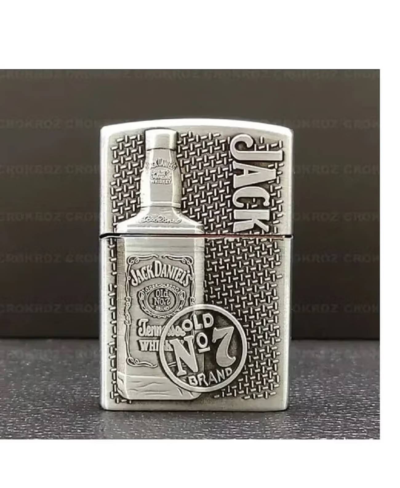     			Peshkar Silver Iron Cigarette Lighter ( Pack of 1 )