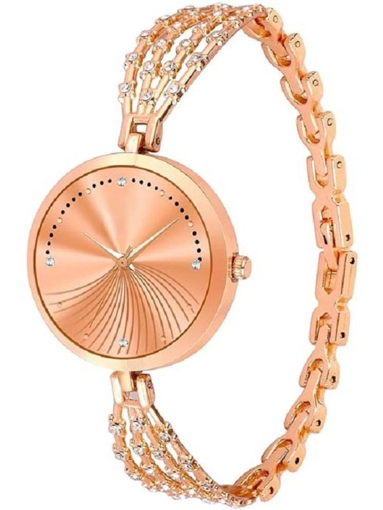 Renaissance Traders Rose Gold Metal Analog Womens Watch Renaissance Traders Rose Gold Metal Analog Womens Watch