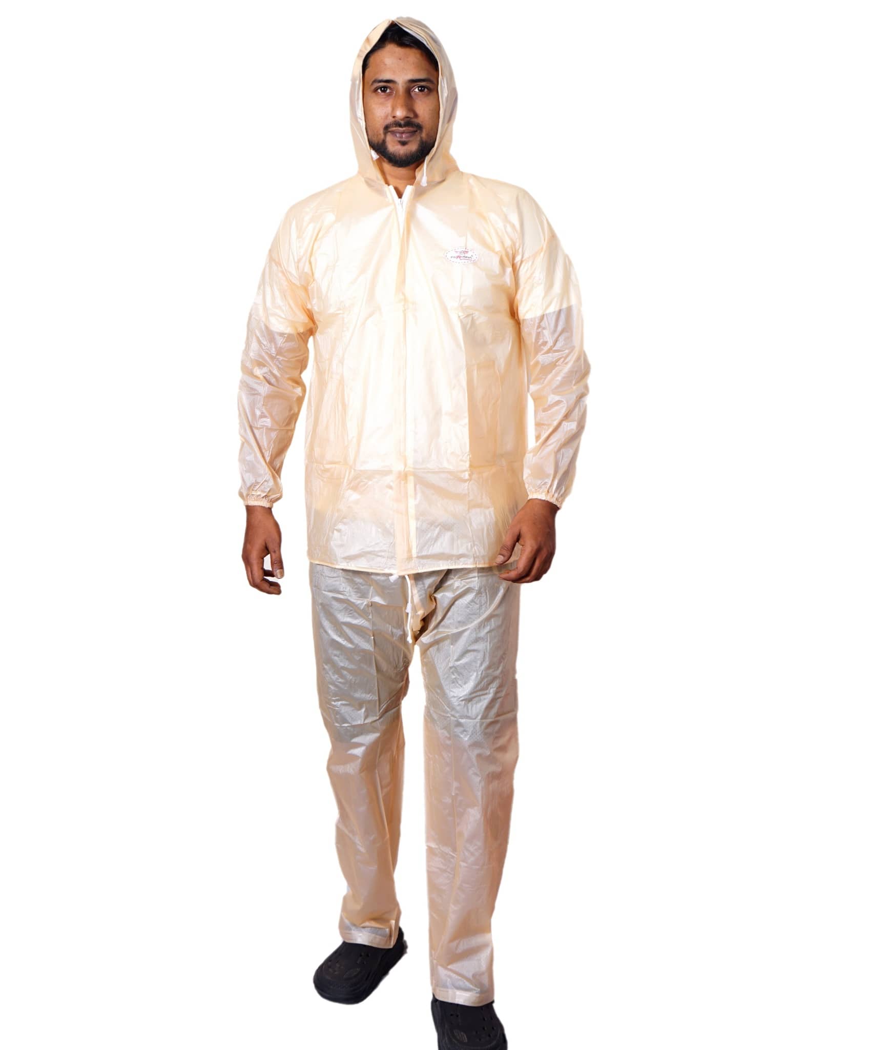 Sindon Peach Nylon Men's Raincoat ( Pack of 1 )