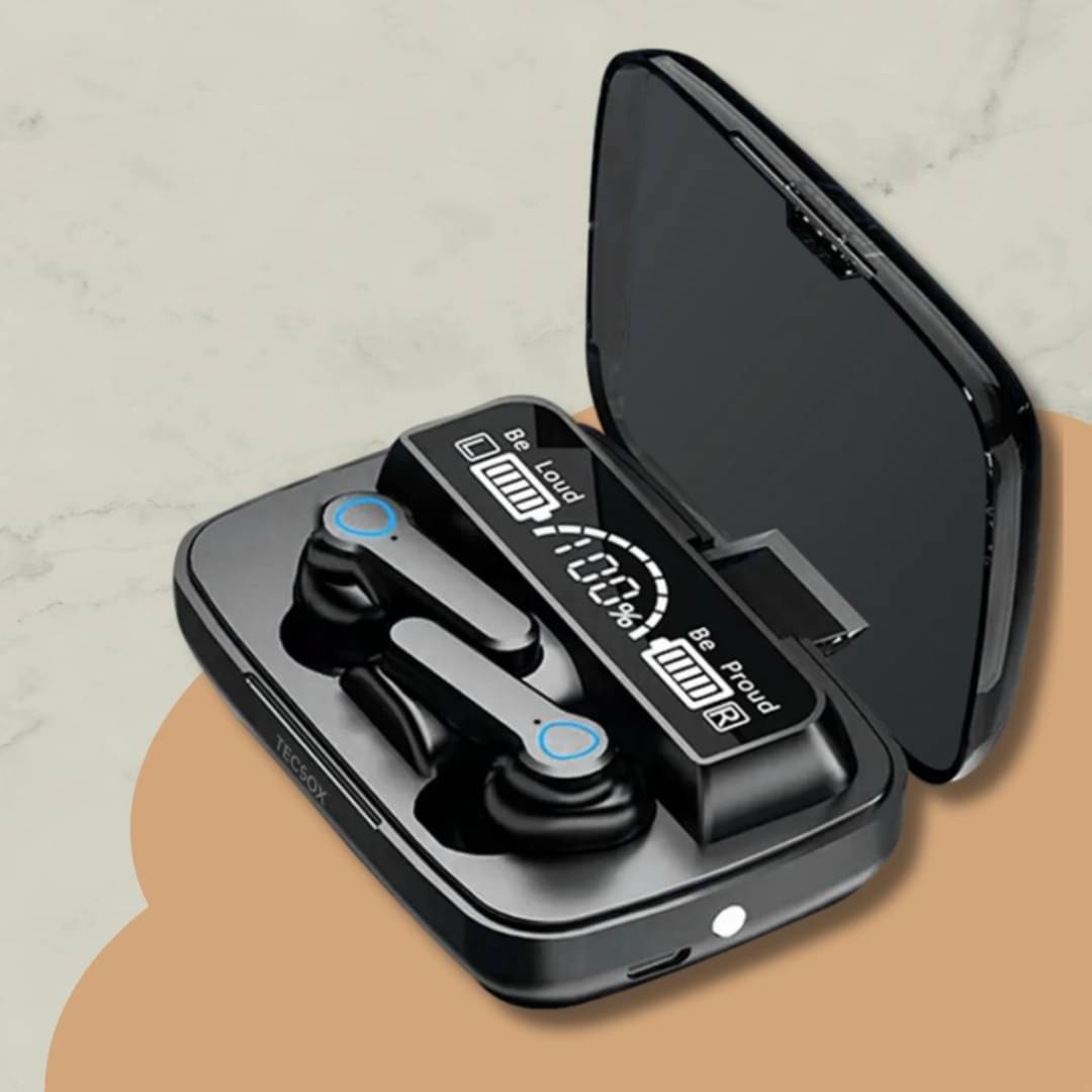     			Tecsox Max 19 In Ear TWS Black