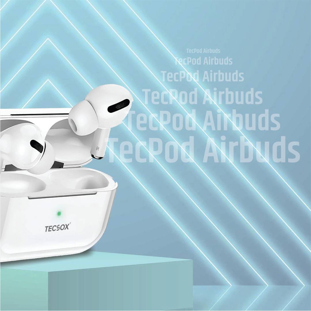     			Tecsox Tecpod In Ear TWS White