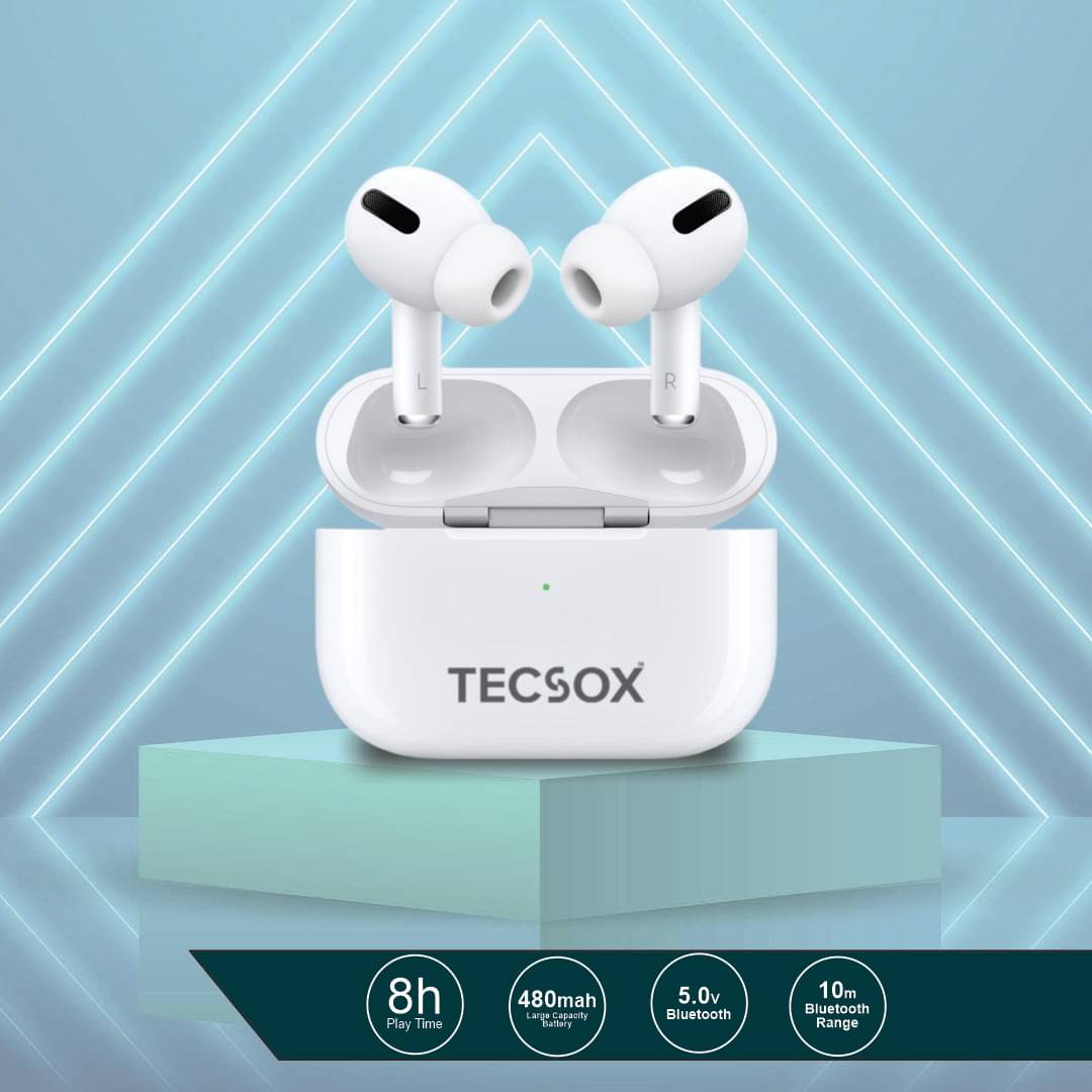     			Tecsox Tecpod In Ear TWS White