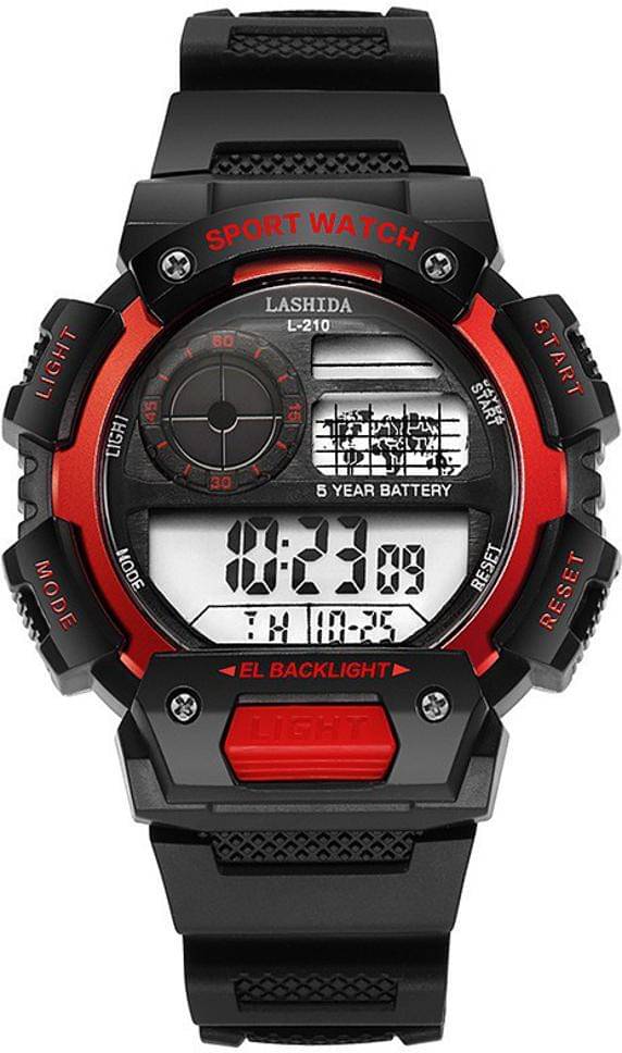     			Trex Black Silicon Digital Men's Watch