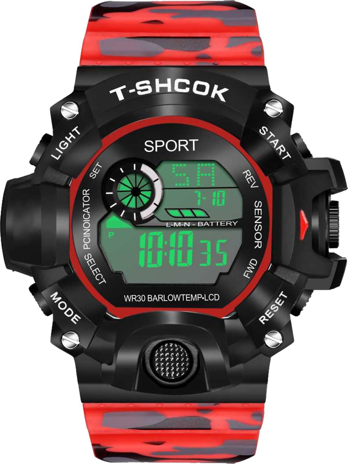     			Trex Multicolor Silicon Digital Men's Watch