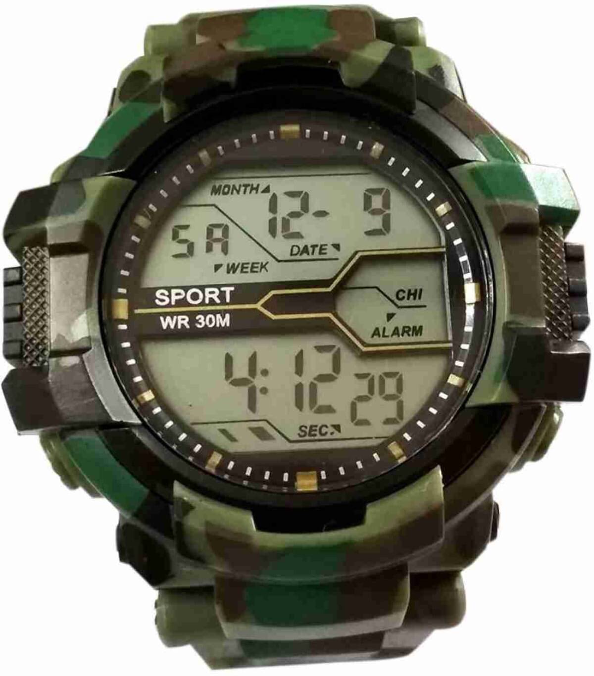     			Trex Multicolor Silicon Digital Men's Watch