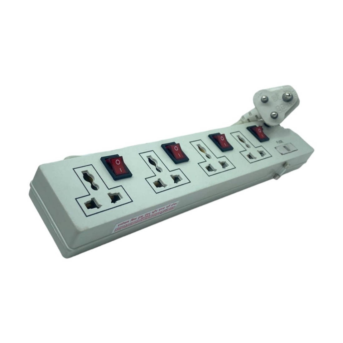 Upix Universal Power Strip 4x4 with 4 Sockets & 4 Switches 4.5 Meter (14.7 Feet) Upix Universal Power Strip 4x4 with 4 Sockets & 4 Switches 4.5 Meter (14.7 Feet)
