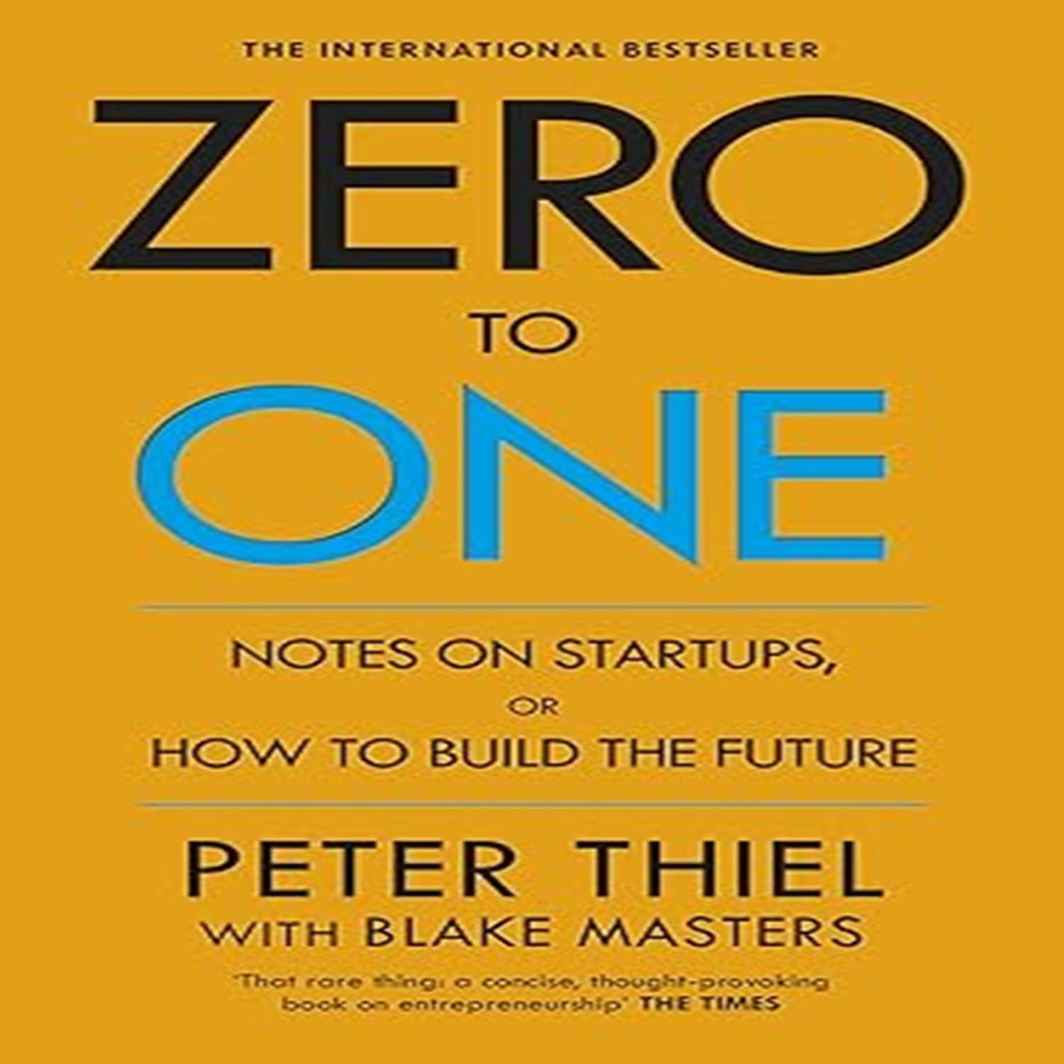     			Zero to One Book by Masters Blake Paperback – 1 January 2015