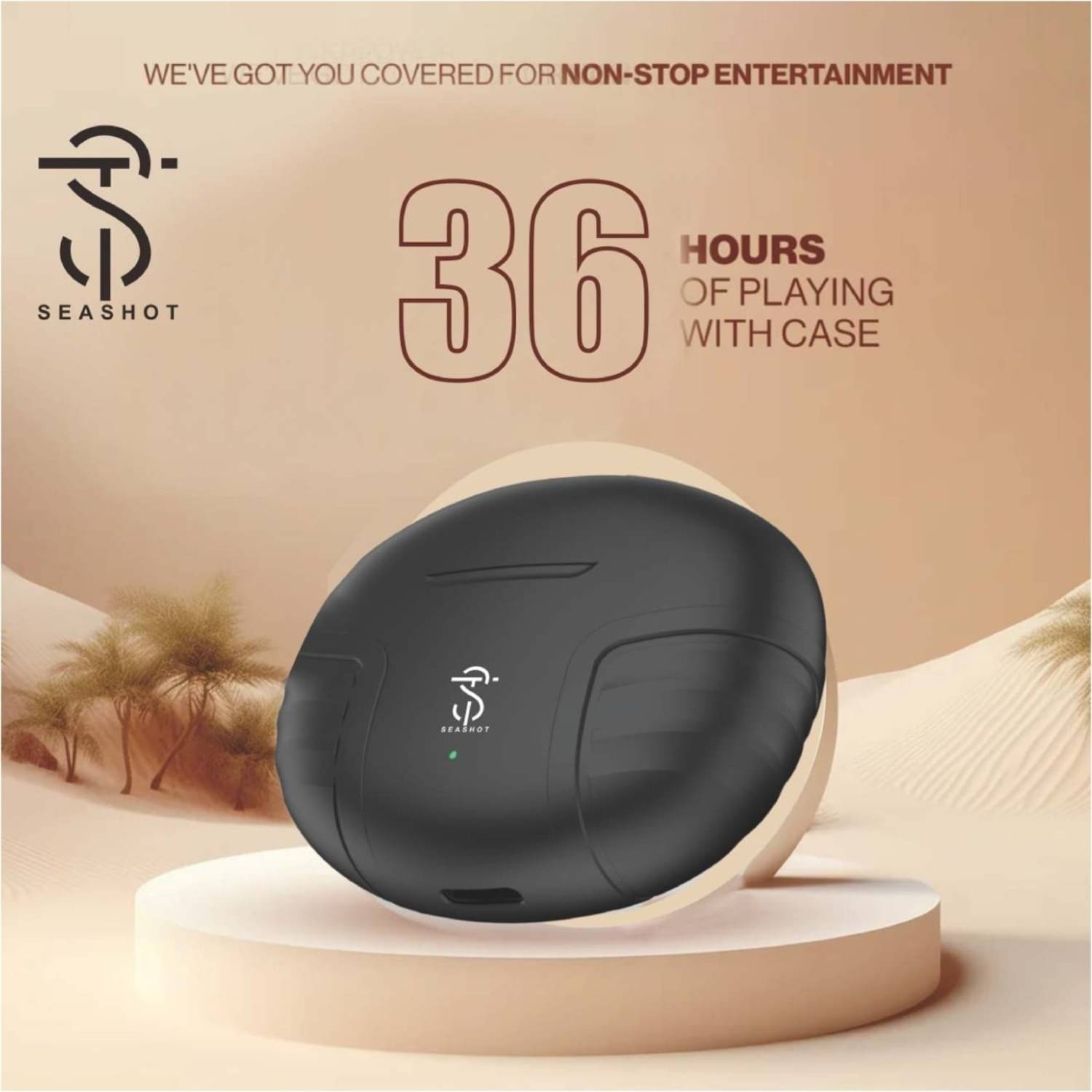     			seashot V11 Earbuds In Ear TWS Multicolor