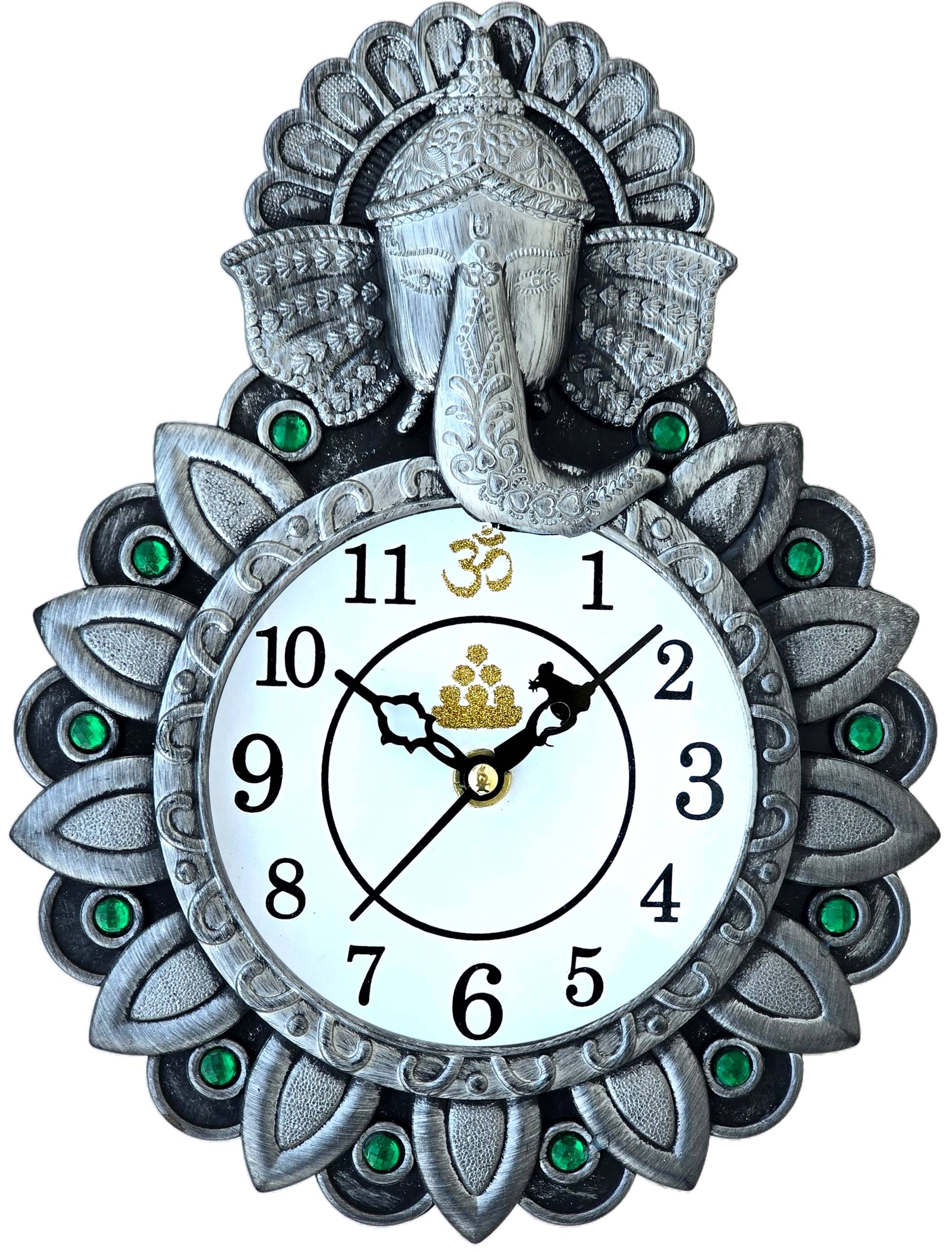     			shivaira Assymetric Analog Wall Clock