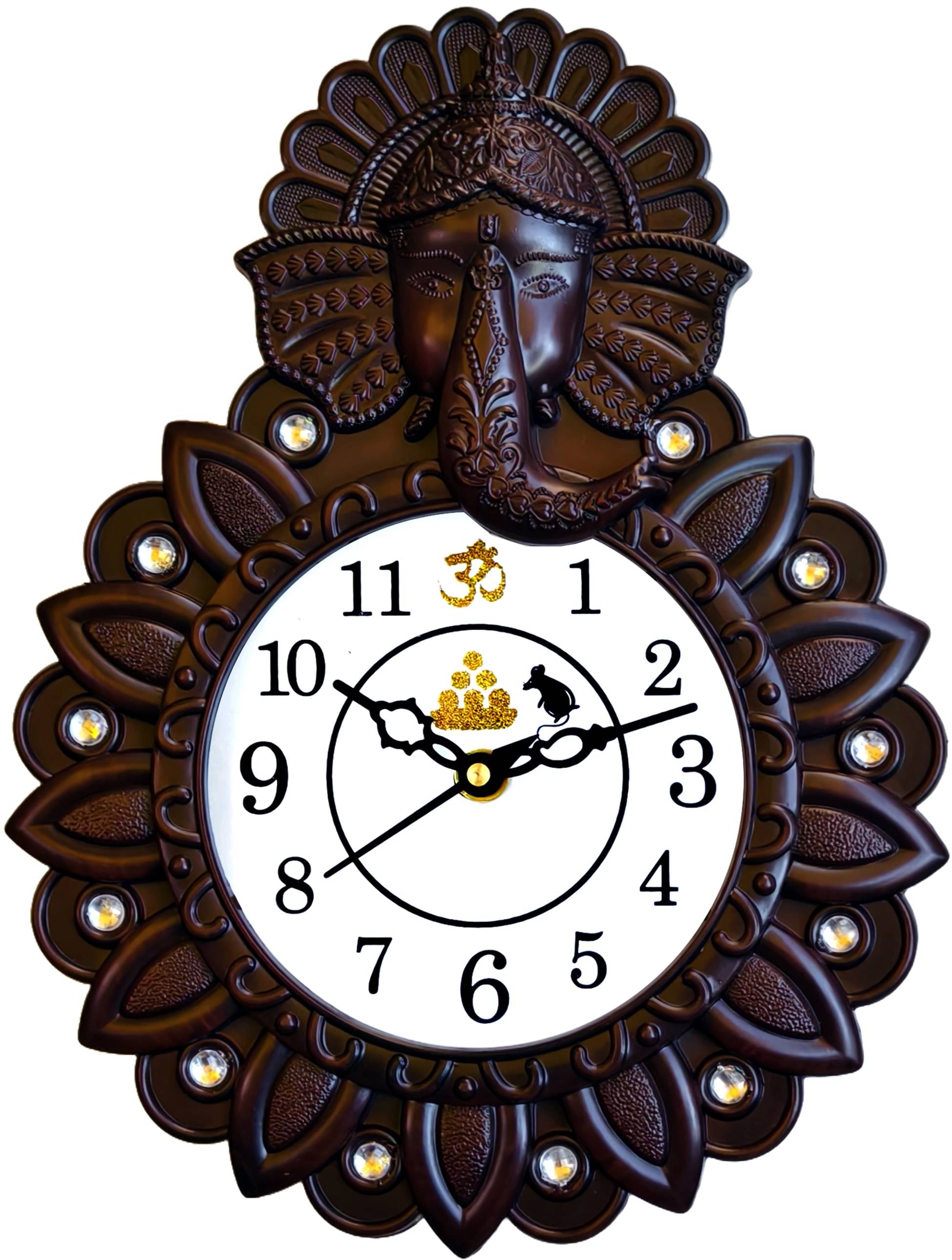     			shivaira Assymetric Analog Wall Clock