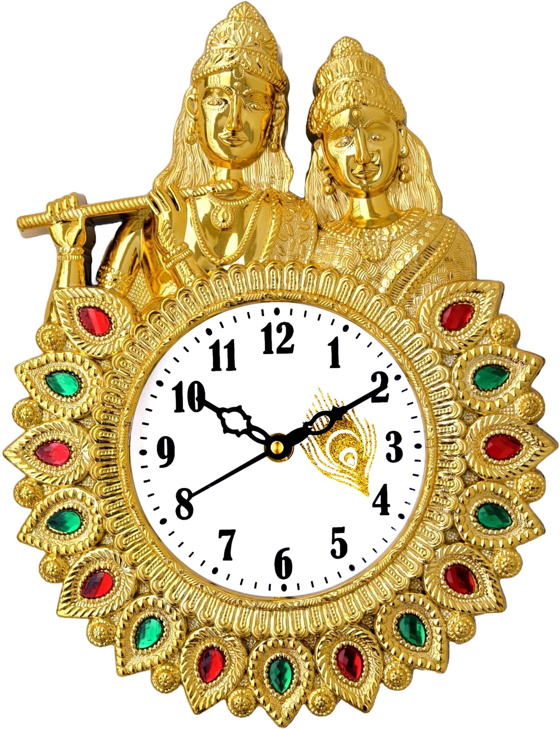     			shivaira Assymetric Analog Wall Clock