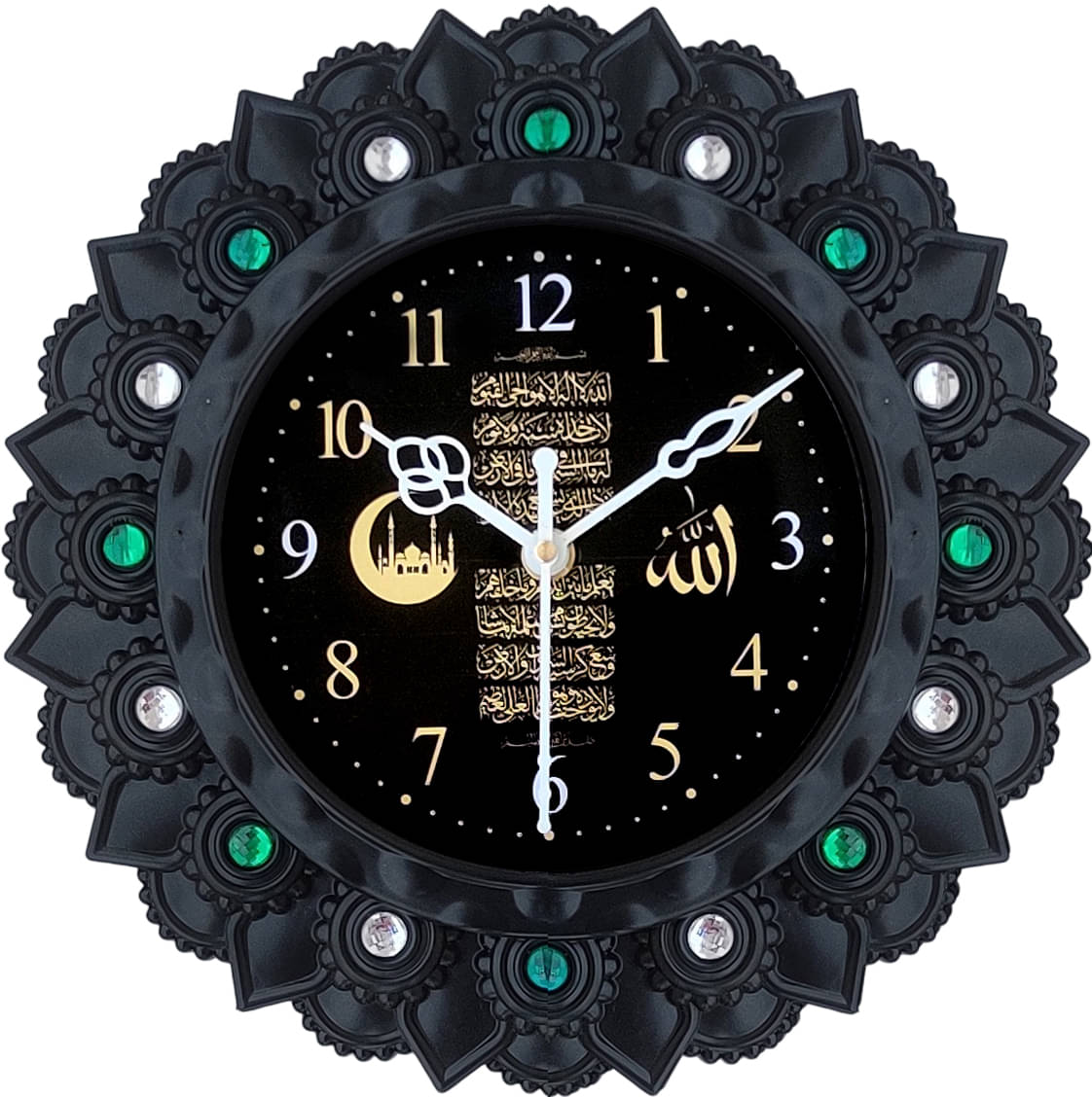     			shivaira Assymetric Analog Wall Clock