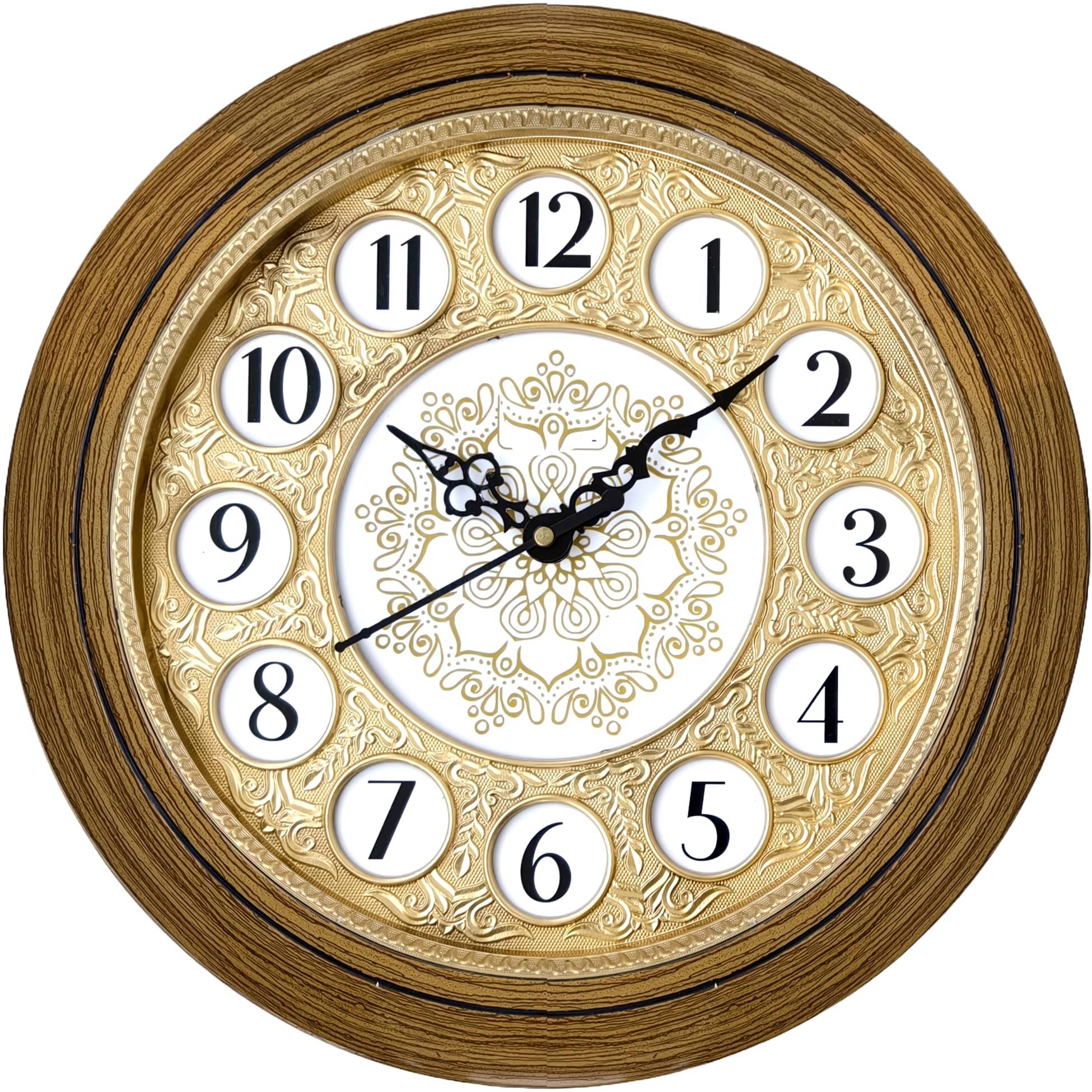 shivaira Circular Analog Wall Clock shivaira Circular Analog Wall Clock