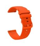 ACM Watch Strap Silicone Belt 22mm compatible with Timex Iconnect Edge Smartwatch Color Hook Band Orange