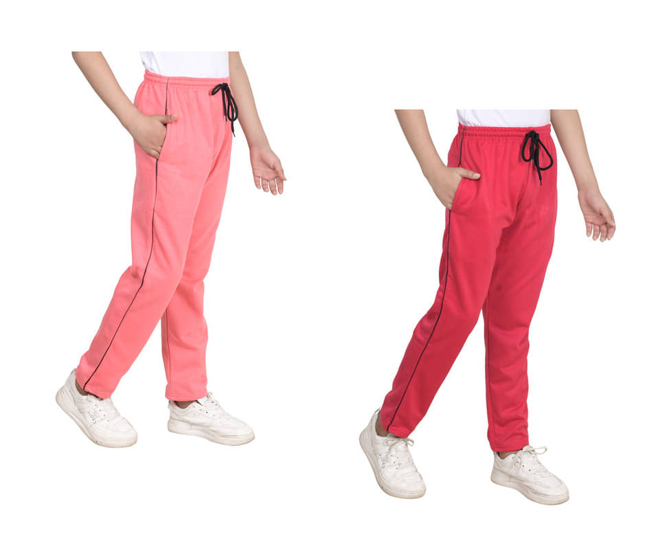     			IndiWeaves Pack of 2 Boys Fleece Trackpant ( Multicolor )