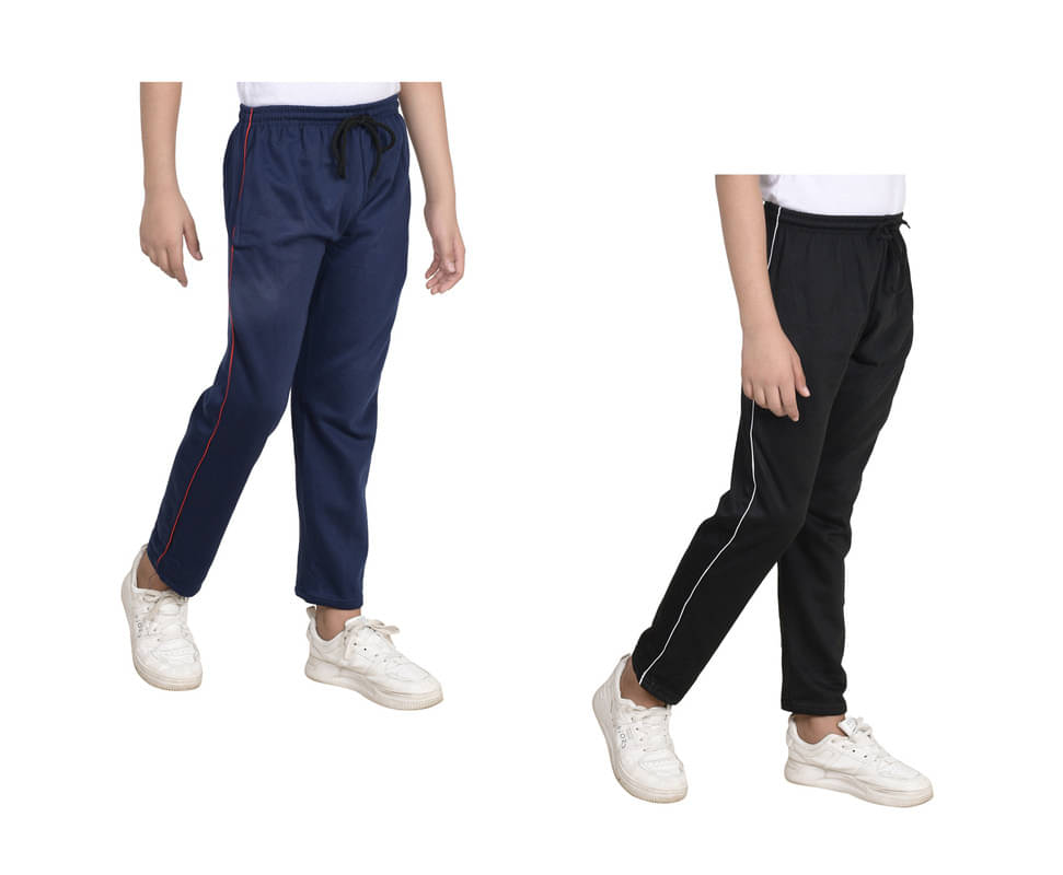     			IndiWeaves Pack of 2 Boys Fleece Trackpant ( Multicolor )