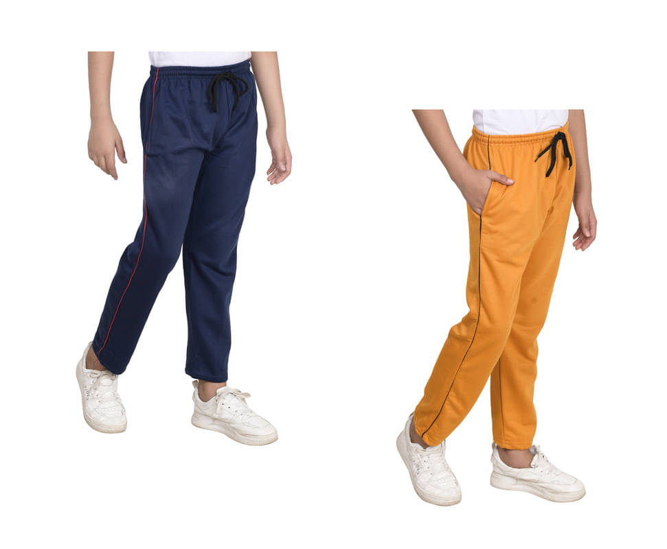     			IndiWeaves Pack of 2 Boys Fleece Trackpant ( Multicolor )