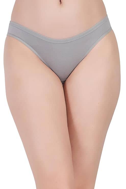 Louis Craft Pack of 1 Cotton Bikini For Women ( Beige )