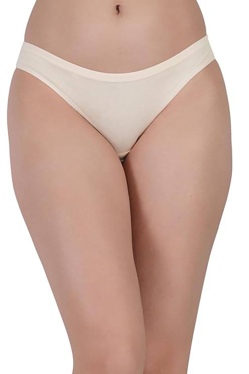     			Louis Craft Pack of 1 Cotton Bikini For Women ( Beige )
