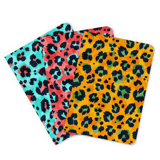Sketchfab A5 Handy, Easy to Carry Unruled, Plain Cute Sets of 3 for doodling, Writing, Notes, Notebooks -Matte Finished - Journal Diary, Gift.(60 *3=180 80 GSM Pages)(Leopard Texture) Sketchfab A5 Handy, Easy to Carry Unruled, Plain Cute Sets of 3 for doodling, Writing, Notes, Notebooks -Matte Finished - Journal Diary, Gift.(60 *3=180 80 GSM Pages)(Leopard Texture)