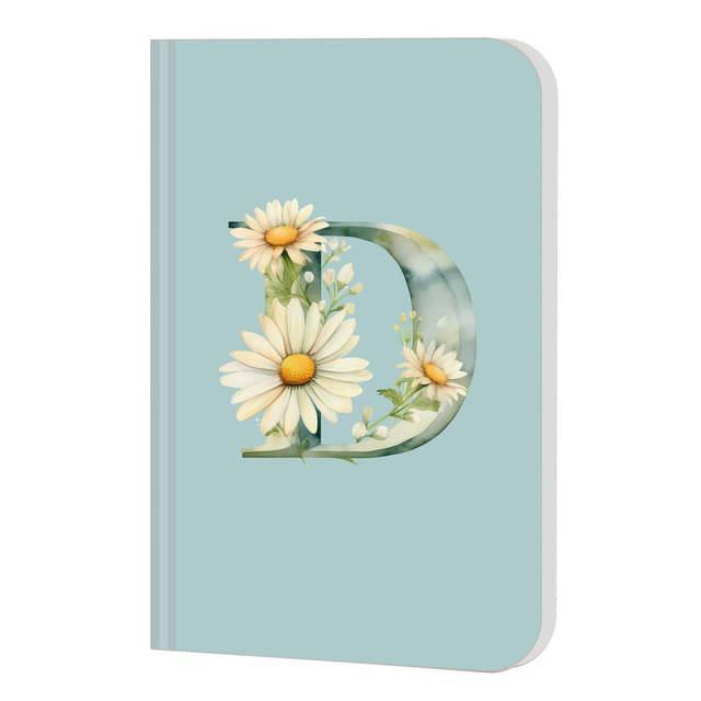 Sketchfab Premium Soft Bound Notebook Diary for Girls, Boy and Women (A5, 80 GSM, 144 Unruled Pages) Floral Design D Lasercut Regular A5 For Office School College Unruled Pages Journal, Gift (Initial D) Sketchfab Premium Soft Bound Notebook Diary for Girls, Boy and Women (A5, 80 GSM, 144 Unruled Pages) Floral Design D Lasercut Regular A5 For Office School College Unruled Pages Journal, Gift (Initial D)