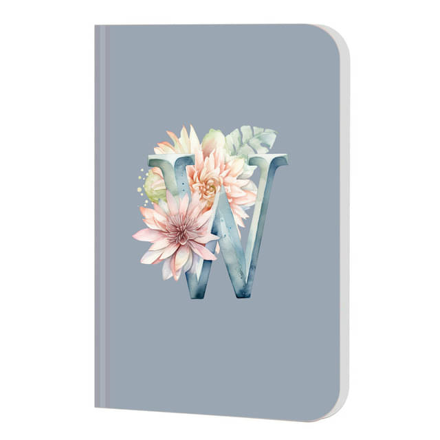 Sketchfab Premium Soft Bound Notebook Diary for Girls, Boy and Women (A5, 80 GSM, 144 Unruled Pages) Floral Design W Lasercut Regular A5 For Office School College Unruled Pages Journal, Gift (Initial W) Sketchfab Premium Soft Bound Notebook Diary for Girls, Boy and Women (A5, 80 GSM, 144 Unruled Pages) Floral Design W Lasercut Regular A5 For Office School College Unruled Pages Journal, Gift (Initial W)