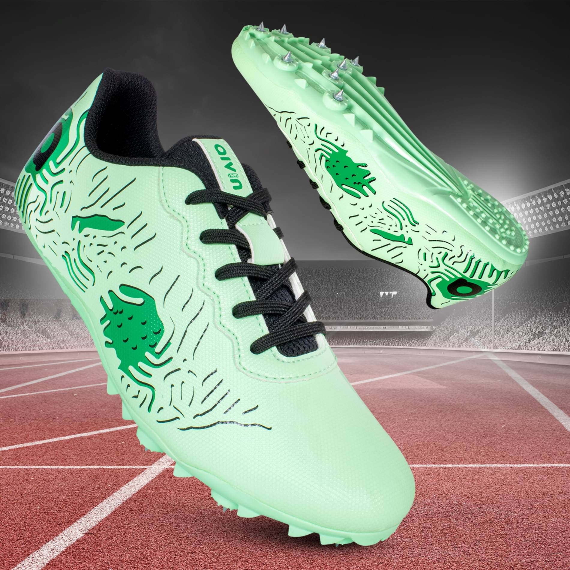 Aivin MAZE RUNNER Sea Green Men's Sports Running Shoes Aivin MAZE RUNNER Sea Green Men's Sports Running Shoes