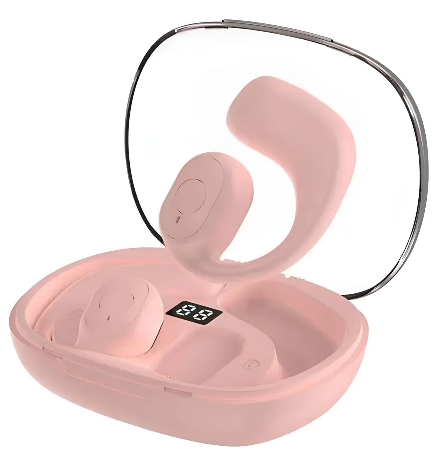     			COREGENIX U10 Bluetooth True Wireless (TWS) On Ear 40 Hours Playback Low Latency,Powerfull bass IPX4(Splash & Sweat Proof) Pink