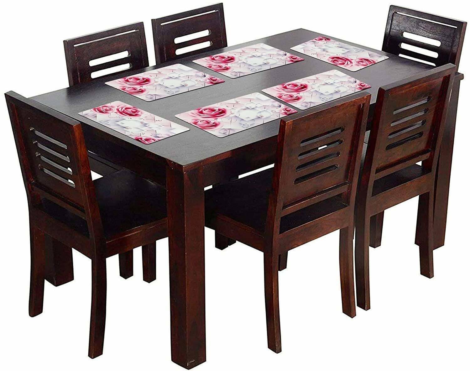 CreadCraft PVC Solid Rectangle Table Mats ( 40 cm x 30 cm ) Pack of 1 - Multi     			CreadCraft PVC Solid Rectangle Table Mats ( 40 cm x 30 cm ) Pack of 1 - Multi