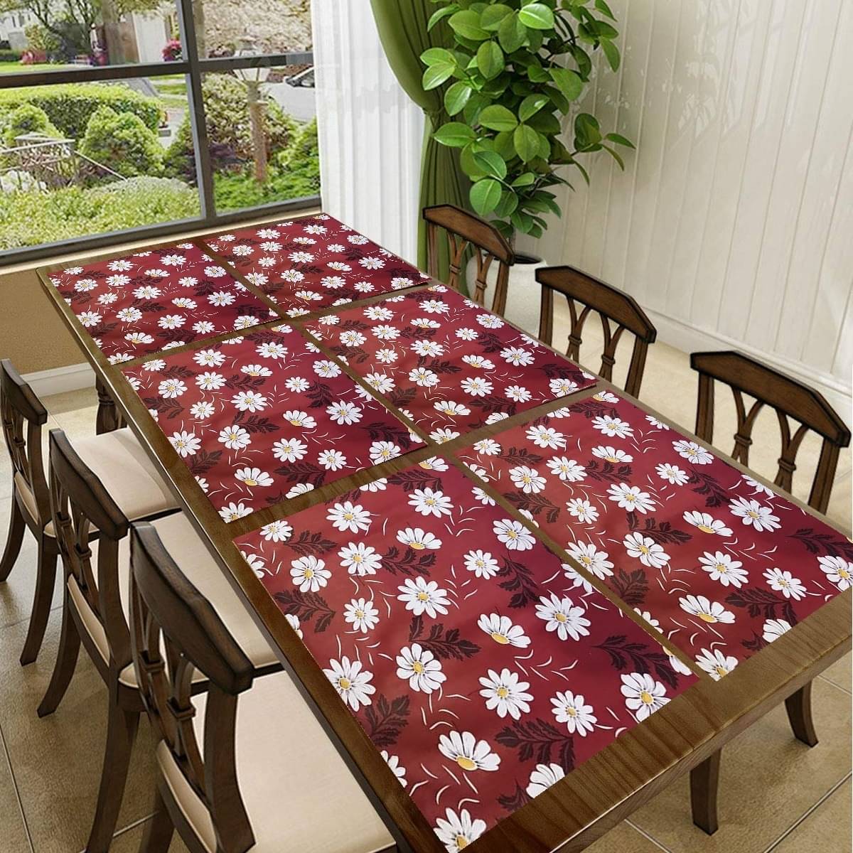 CreadCraft PVC Solid Rectangle Table Mats ( 40 cm x 30 cm ) Pack of 1 - Multi CreadCraft PVC Solid Rectangle Table Mats ( 40 cm x 30 cm ) Pack of 1 - Multi