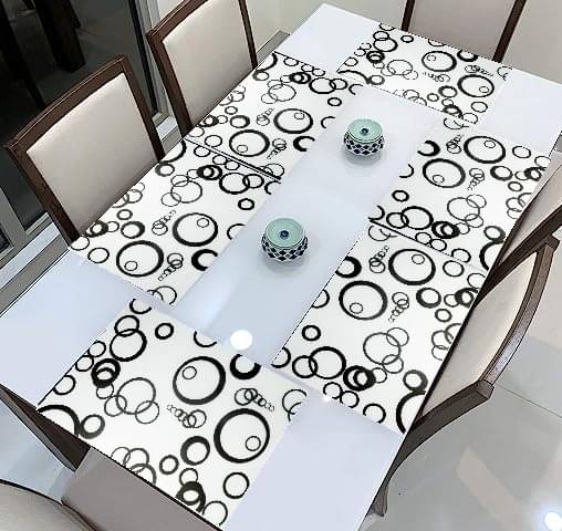 CreadCraft PVC Solid Rectangle Table Mats ( 40 cm x 30 cm ) Pack of 1 - Multi CreadCraft PVC Solid Rectangle Table Mats ( 40 cm x 30 cm ) Pack of 1 - Multi