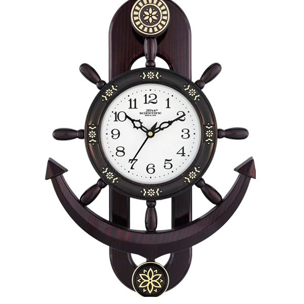     			GrabBasket Rectangular Analog Wall Clock