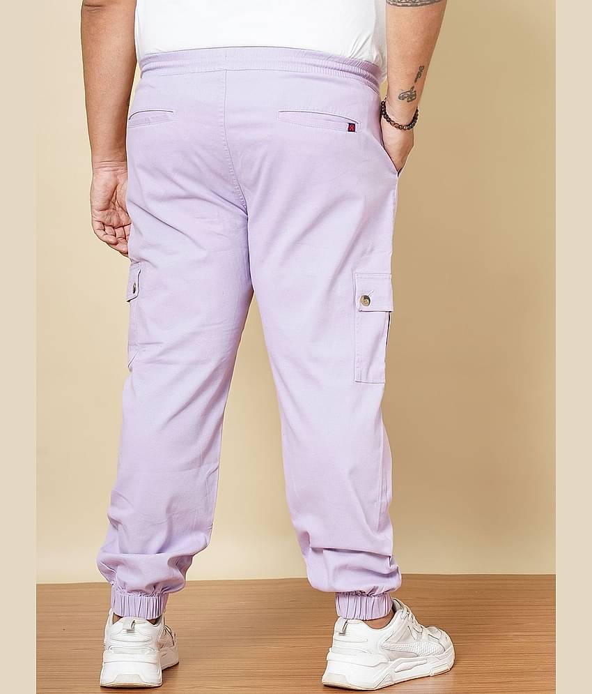 HARDSODA Regular Flat Men's Joggers - Purple ( Pack of 1 )