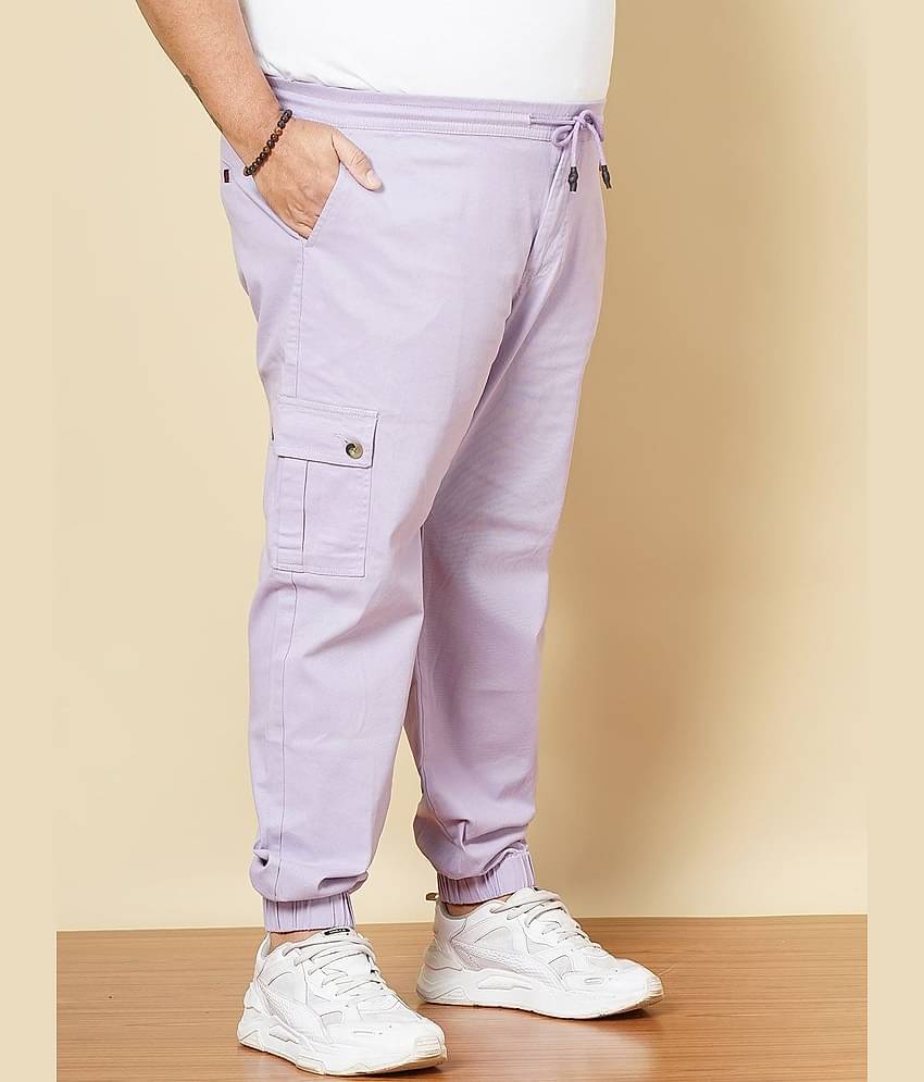 HARDSODA Regular Flat Men's Joggers - Purple ( Pack of 1 )