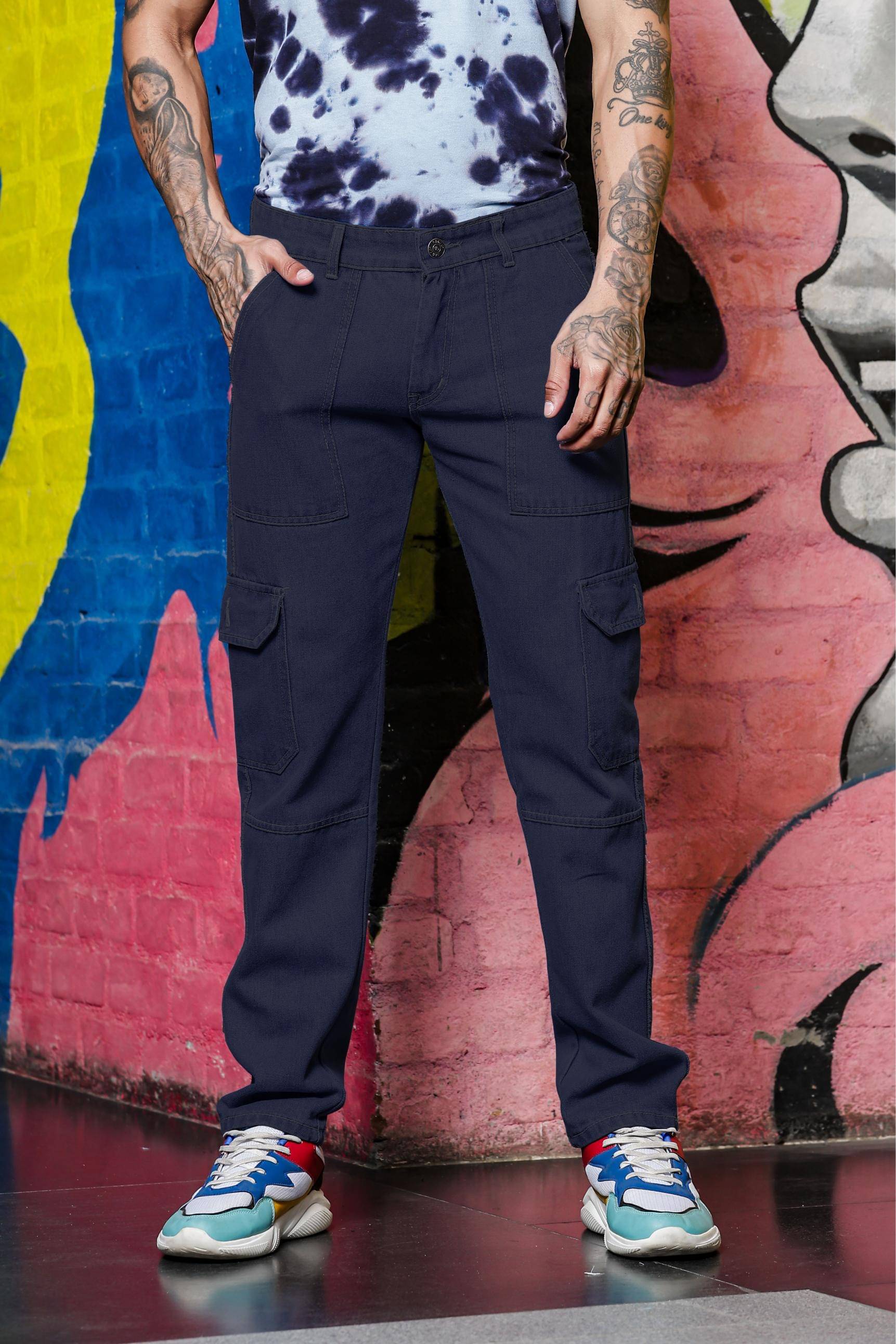 RAGZO Slim Fit Basic Men's Jeans - Dark Blue ( Pack of 1 ) RAGZO Slim Fit Basic Men's Jeans - Dark Blue ( Pack of 1 )