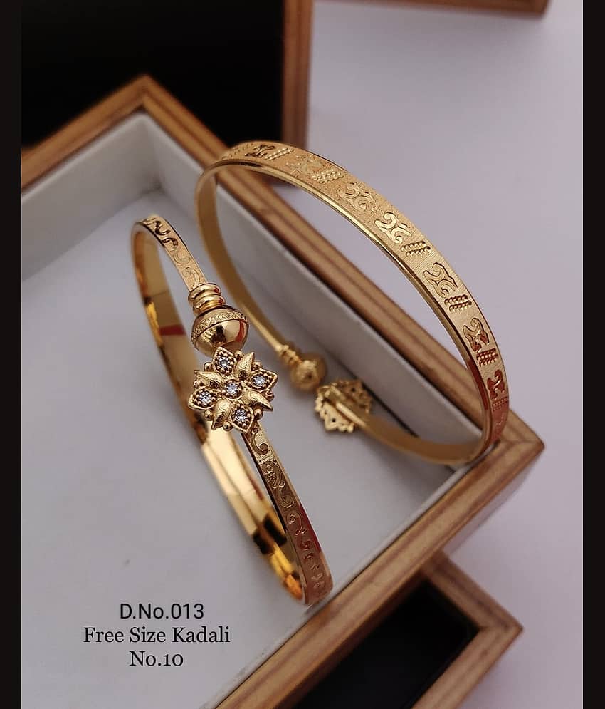 Shivay Fashion Gold Bangle ( Pack of 1 ) - Bangles & Bracelets | Buy online on ZillyBuy