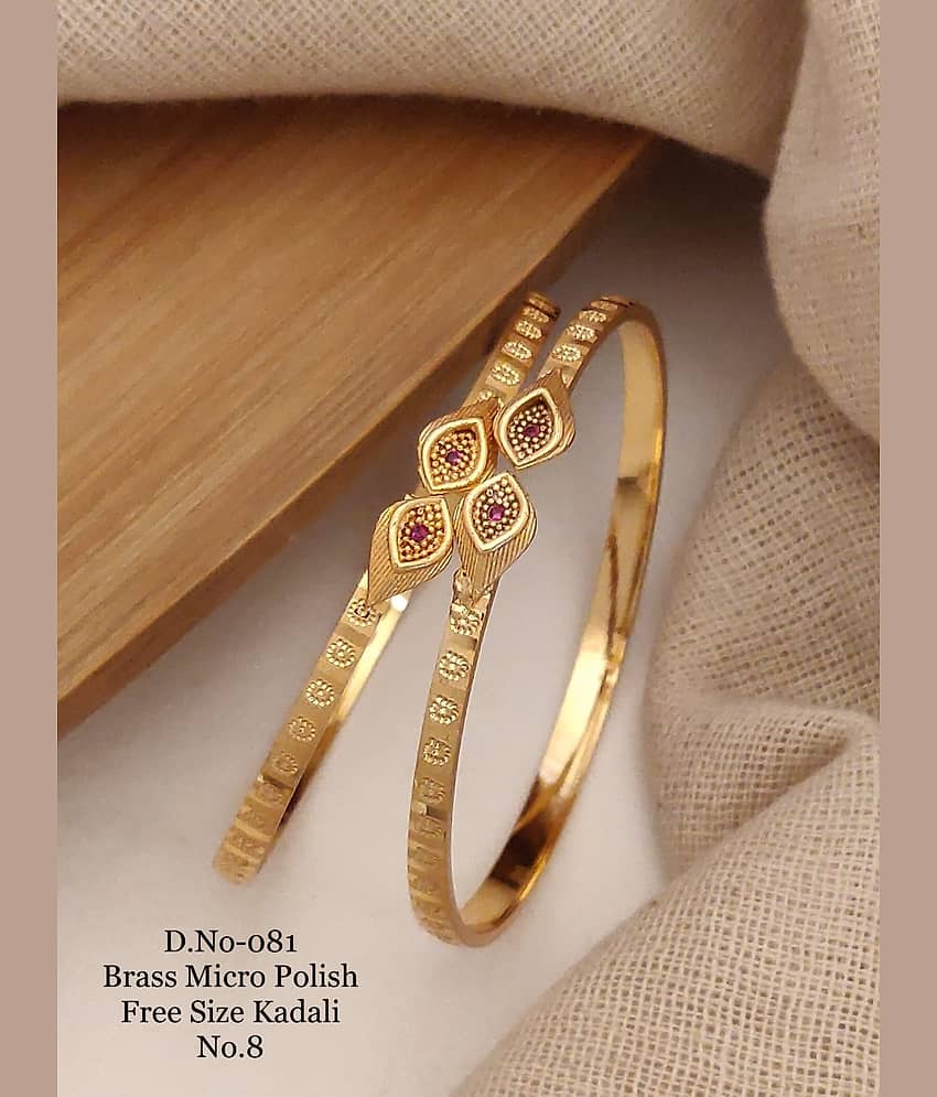 Shivay Fashion Gold Bangle Set ( Pack of 1 ) - Bangles & Bracelets | Buy online on ZillyBuy