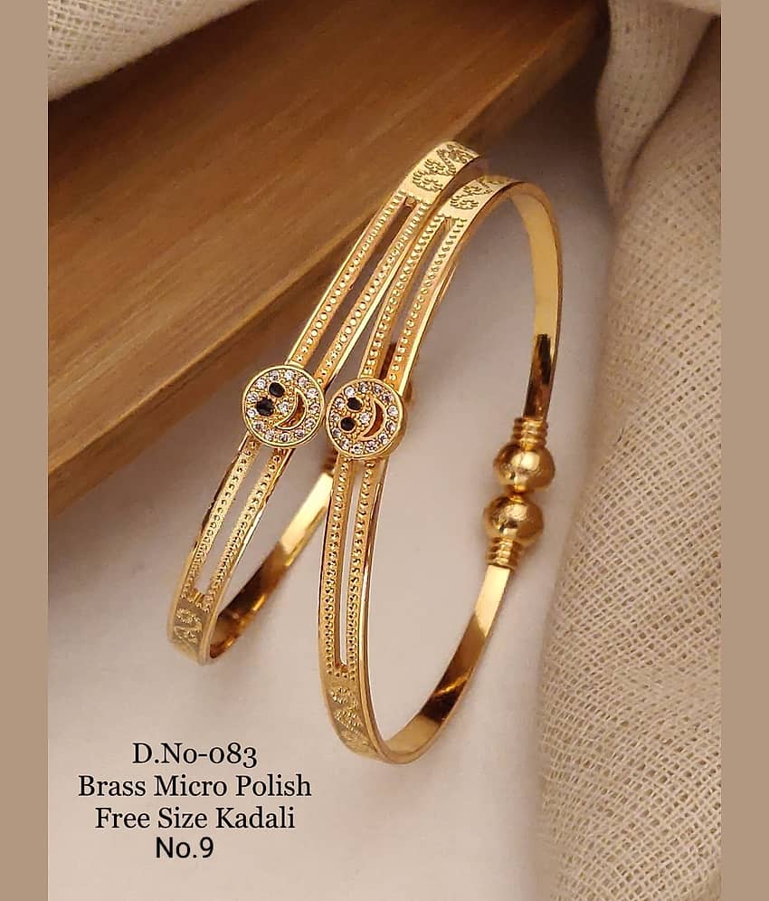Shivay Fashion Gold Bangle Set ( Pack of 1 ) - Bangles & Bracelets | Buy online on ZillyBuy